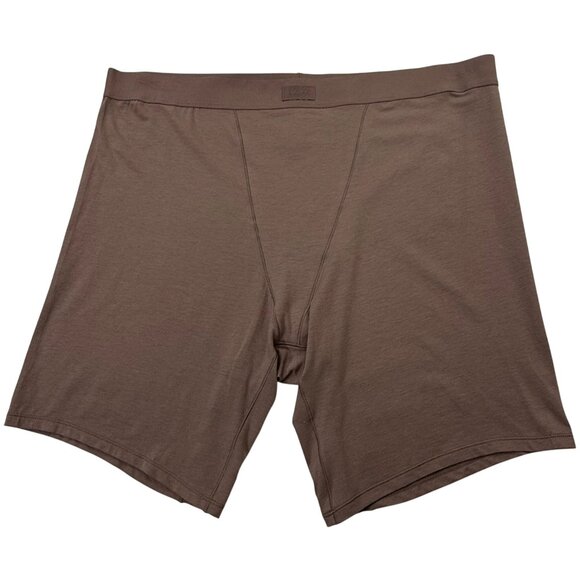 SKIMS‎ Boyfriend Boxer Short NEW Umber 3X - Picture 1 of 10